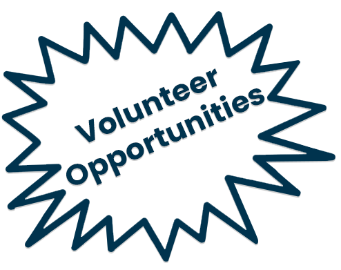 Starburst Clip Art for Volunteer Opportunities